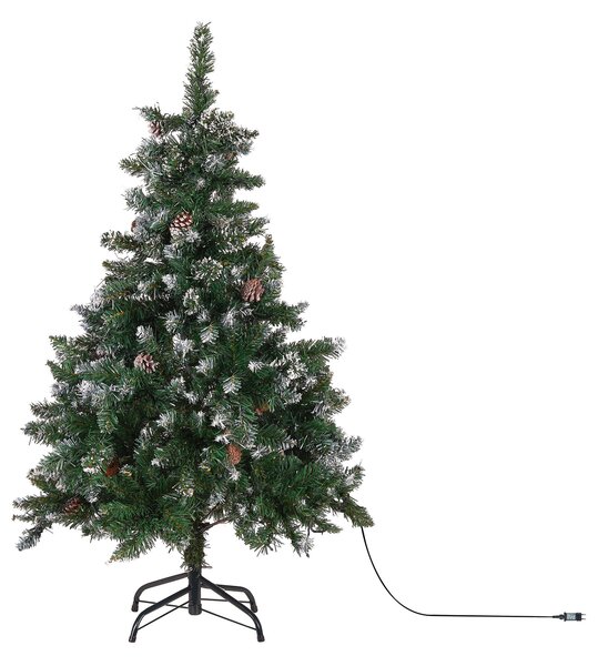 Karácsonyfa LED PALOMAR 120 cm Sötétzöld