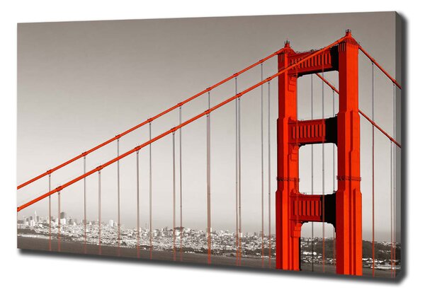 Vászonfotó Bridge san francisco