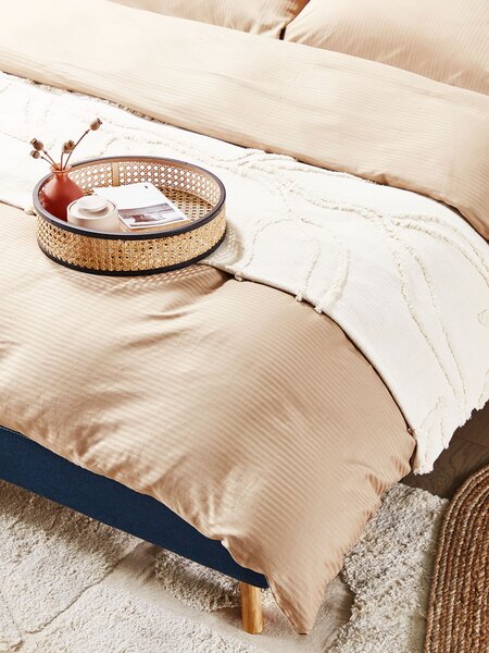 Takaró ACACIA Pamut 130 x 160 cm Bézs