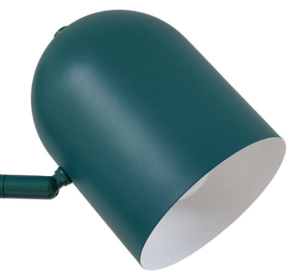 Lindby Isara álló világítás, zöld, 165 cm, 2 izzós, fém, E27, Zöld, Nappali / Étkező, fém, Modern