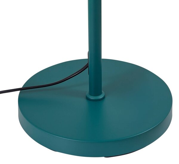 Lindby Isara álló világítás, zöld, 165 cm, 2 izzós, fém, E27, Zöld, Nappali / Étkező, fém, Modern