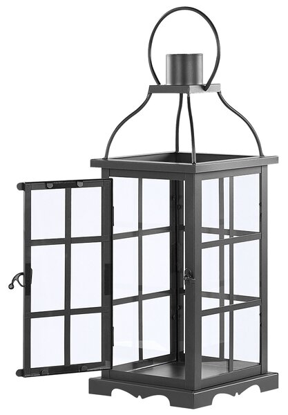 Lámpás CLARA Fém 42 cm Fekete