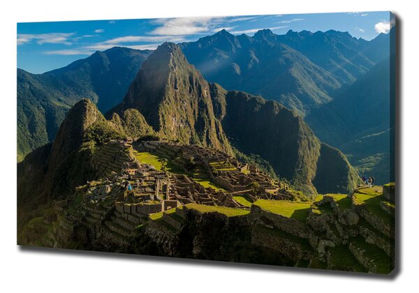 Vászon nyomtatás A romok machu picchu