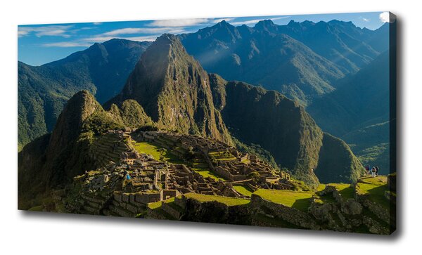 Vászon nyomtatás A romok machu picchu