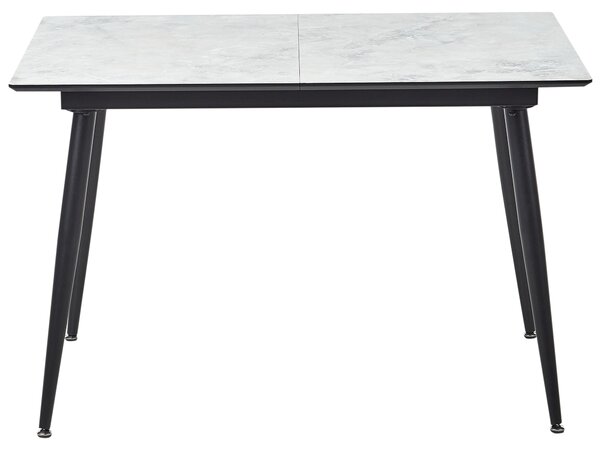 Étkezőasztal EFTALIA Fehér márvány 120/150 cm 80 cm