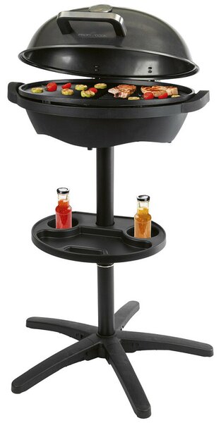 ProfiCook PC-BQS1303 Elektromos Kerti Grill - Ø 36 cm, Fekete