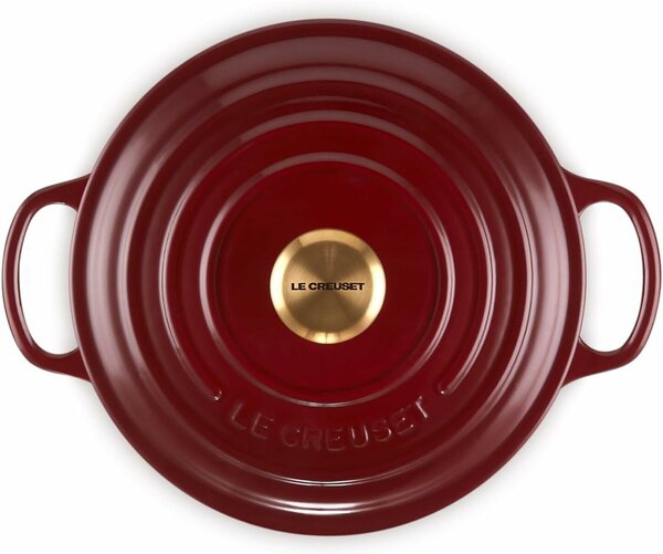 Le Creuset Signature kerek Öntöttvas Sütőtál 20cm - Bordó