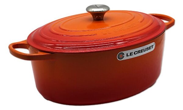 Le Creuset Signature 35cm Öntöttvas főzőedény - Piros