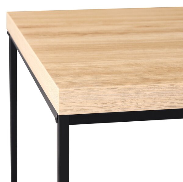 Dohányzóasztal 60 × 60 × 45 cm, MDF, vadtölgy CT-V2006 OAK