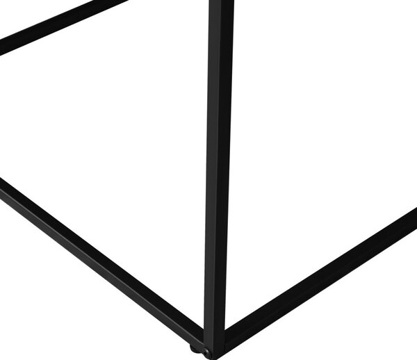 Dohányzóasztal 110 × 60 × 45 cm, MDF, márvány CT-V2011 WT