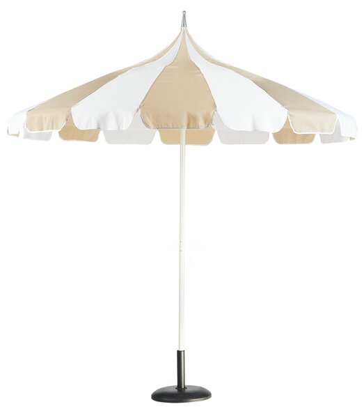 Napernyő 245 cm MINOA Fehér/bézs