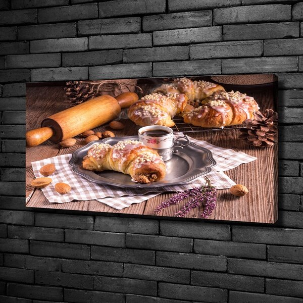 Feszített vászonkép Croissant