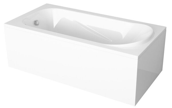 Welland Omega akril kád + szifon + kádláb - 150 x 75 cm