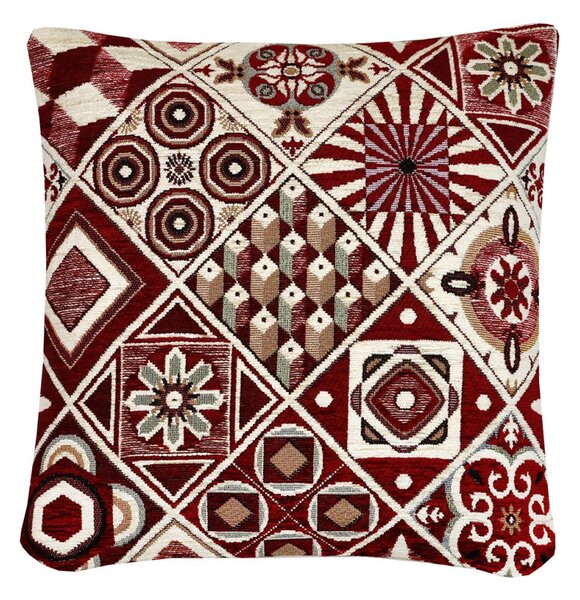 Párnahuzat gobelin Bordeaux Chenille IT114