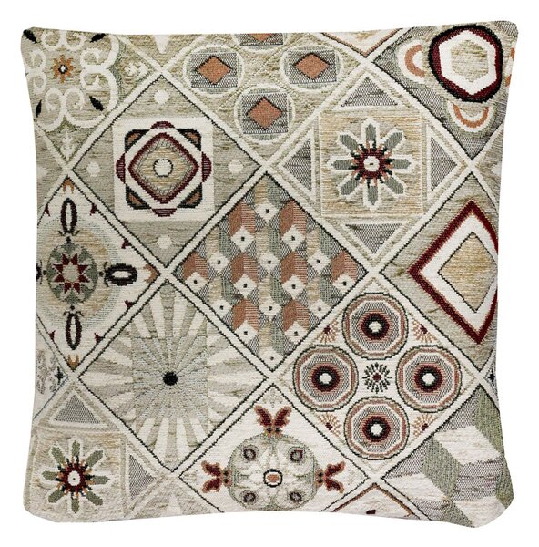Párnahuzat gobelin bézs Chenille IT114