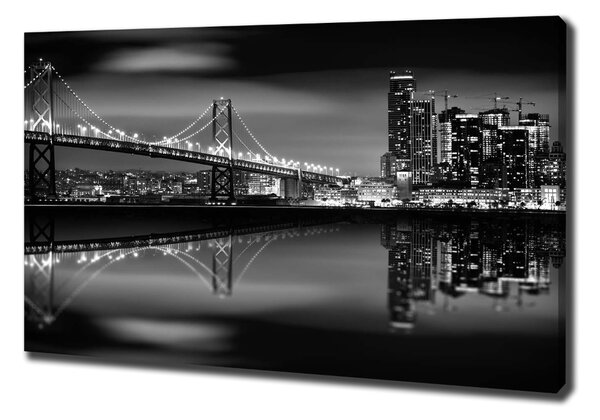 Vászon nyomtatás San francisco éjjel