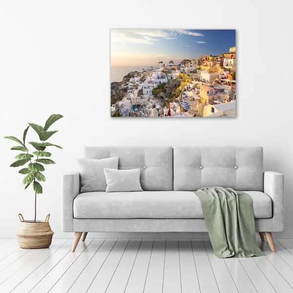 Vászonfotó Santorini, görögország