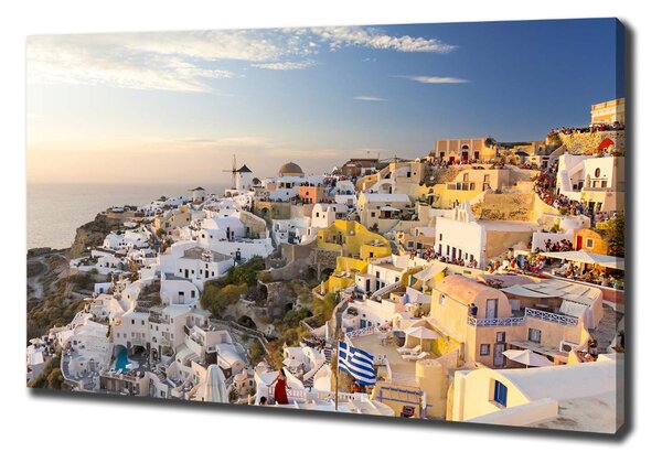 Vászonfotó Santorini, görögország