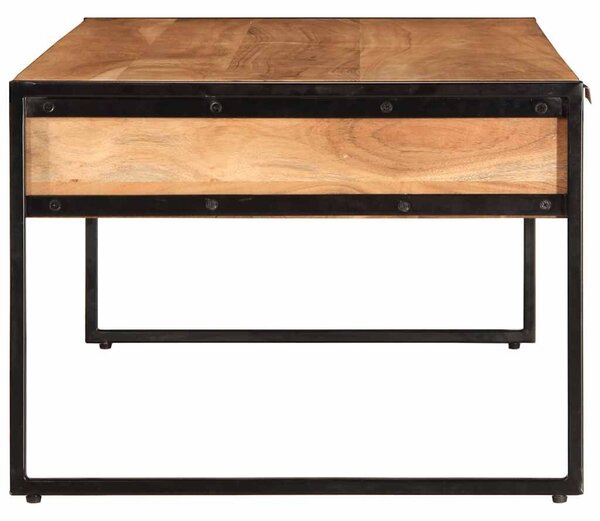 VidaXL tömör akácfa dohányzóasztal 110 x 55 x 40 cm