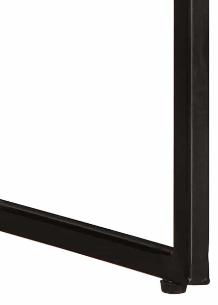 VidaXL tömör akácfa dohányzóasztal 110 x 55 x 40 cm