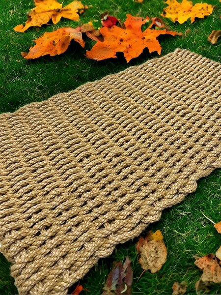 Robust natural lábtörlő beige-barna