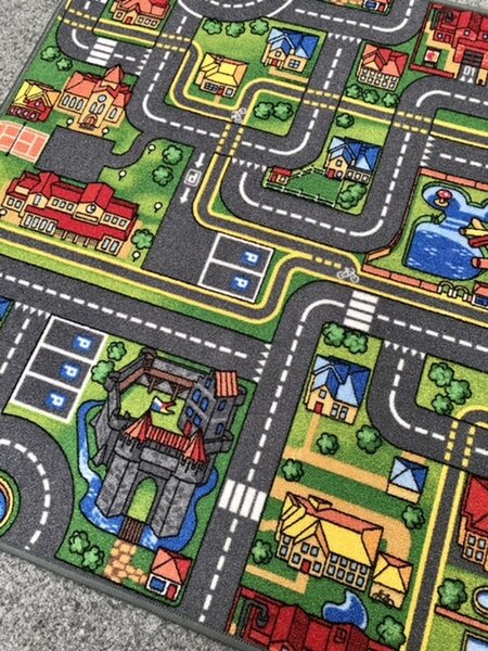 Playcity játszószőnyeg egyedi méretű, szegett 80x200 cm