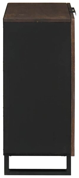 VidaXL Széf Dió 60 x 33,5 x 75 cm Tömör Mangófát