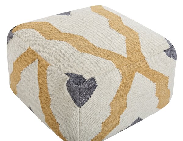 Puff ZEUGMA Gyapjú Bézs