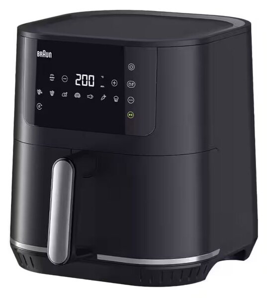 Braun HF5030IBK AirFryer Forrólevegős sütő 6L 1700 Watt - Fekete