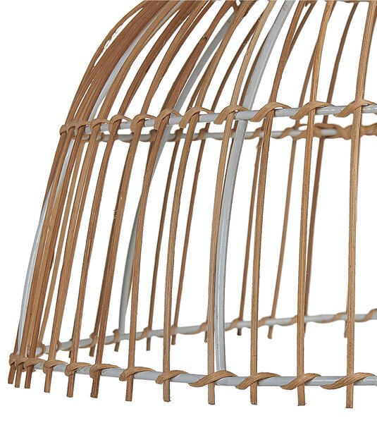 Függőlámpa BARARIS Rattan Természetes