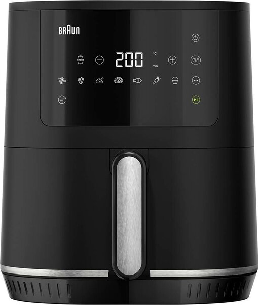 Braun HF5030IBK AirFryer Forrólevegős sütő 6L 1700 Watt - Fekete