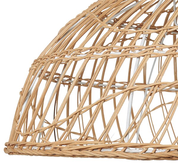 Függőlámpa RAVINE Rattan Természetes