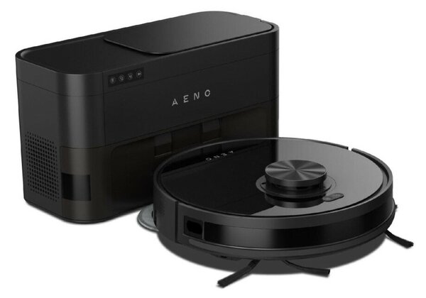 AENO ARC0005S RC5S robotporszívó, 4000 Pa szívóteljesítmény, 2 in 1 portartály, 20 érzékelő és LiDAR, 4 takarítási mód, nedves és száraz tisztítás