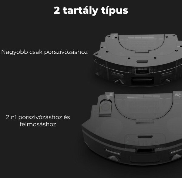 AENO ARC0005S RC5S robotporszívó, 4000 Pa szívóteljesítmény, 2 in 1 portartály, 20 érzékelő és LiDAR, 4 takarítási mód, nedves és száraz tisztítás