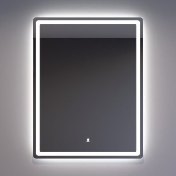 Welland Type-20V LED tükör - fényerő + színhőfok állítás + páramentesítő + szenzoros kapcsoló - 70 x 90 cm