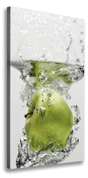 Fali vászonkép Apple víz alatt