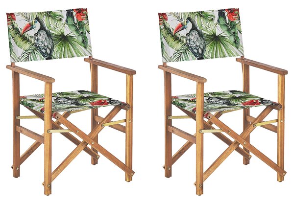 Kétdarabos kerti szék szett CINE Akácfa Zöld