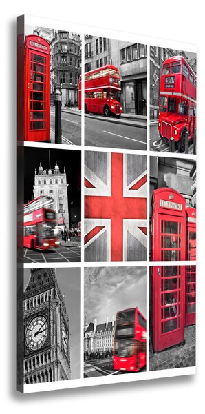 Vászonfotó Collage london