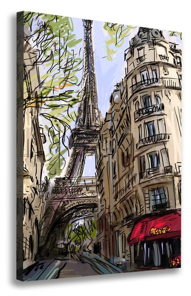 Vászonfotó Párizsi eiffel-torony