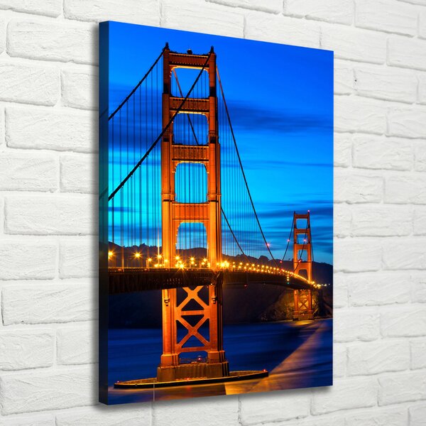 Vászonfotó Bridge san francisco