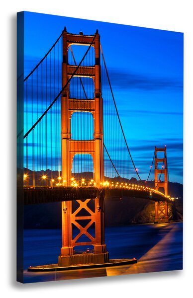 Vászonfotó Bridge san francisco
