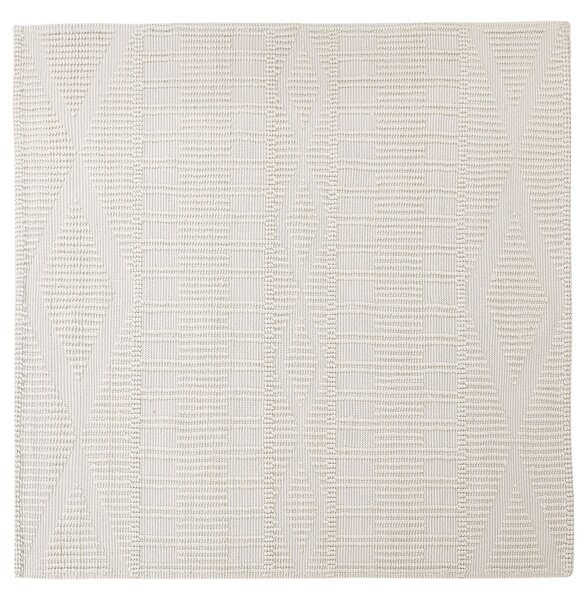 Világosbézs gyapjúszőnyeg 200 x 200 cm LAPSEKI