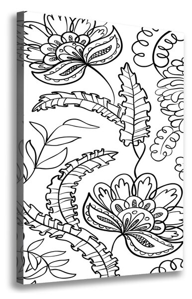 Egyedi vászonkép Háttér zentangle