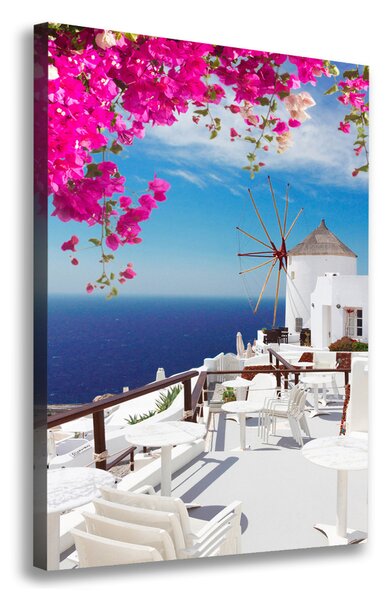Vászonfotó Santorini, görögország