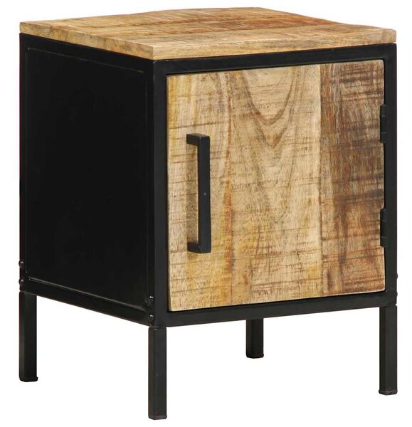 Éjjeliszekrény 2 pcs Barna és fekete 30 x 30 x 40 cm