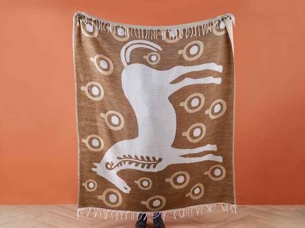 Takaró SIDDHA 130 x 170 cm Barna