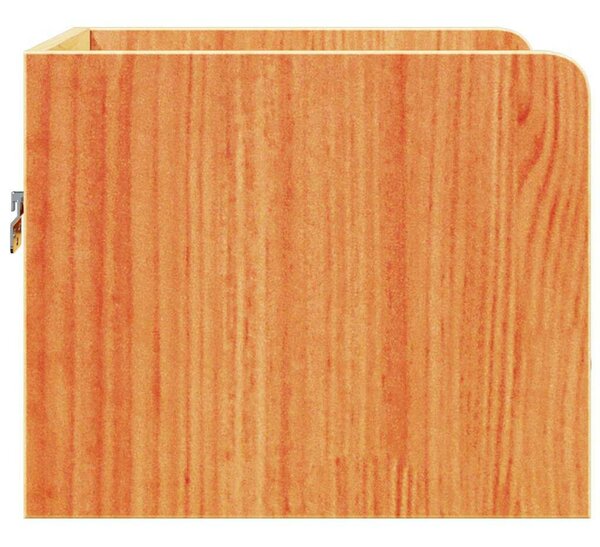 Éjjeli asztal 2 pcs Viaszbarna 38 x 36 x 29.5 cm Tömör fenyőfa