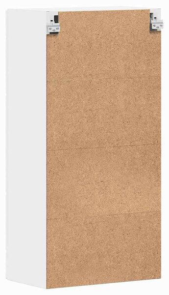 Fali szekrény polcokkal ajtóval Fehér 55 x 29 x 100 cm Faanyag
