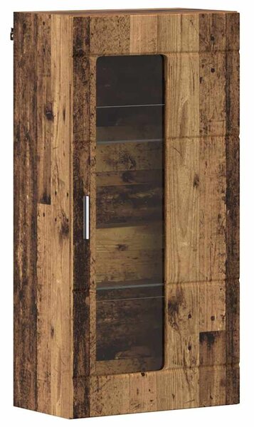 Fali szekrény polcokkal Régi fa 55 x 29 x 100 cm Faanyag