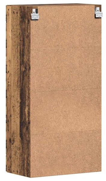 Fali szekrény polcokkal Régi fa 55 x 29 x 100 cm Faanyag